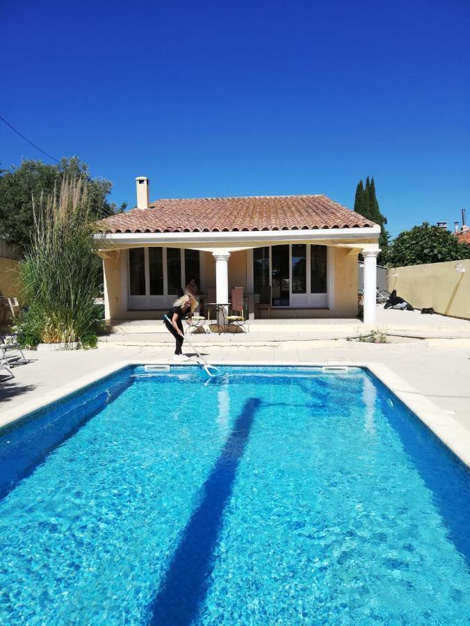 Villa Piscine Privée Marseille Extérieur photo